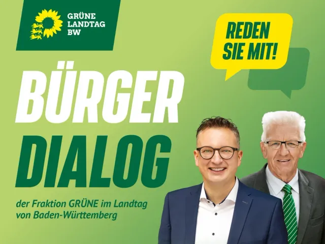 Bürgerdialog der grünen Landtagsfraktion